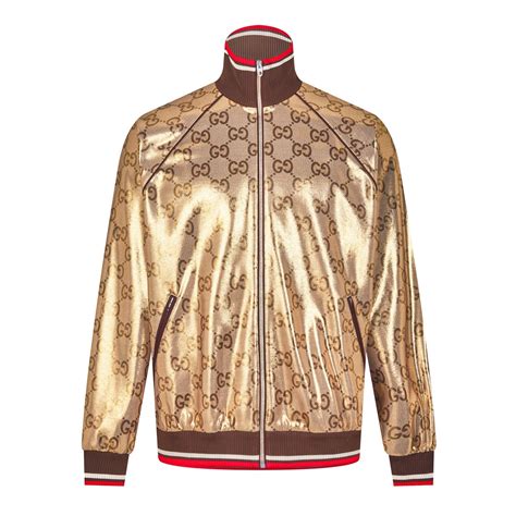 gucci nylon zip jacket|Gucci technical jackets for men.